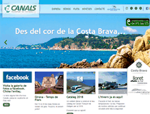 Tablet Screenshot of canalsbus.com